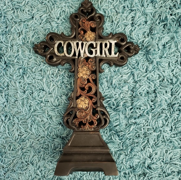 Montana Silversmiths Other - Cowgirl Stand Up Shelf Decoration